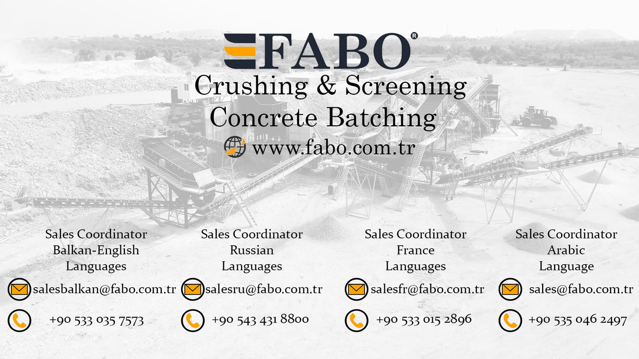 FABO crusher-stone crusher - Tanaman penghancur: gambar 5 FABO crusher-stone crusher - Tanaman penghancur: gambar 5