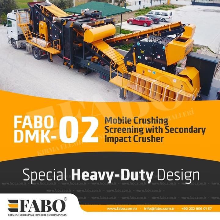 FABO impact crusher - Penghancur dampak: gambar 1 FABO impact crusher - Penghancur dampak: gambar 1