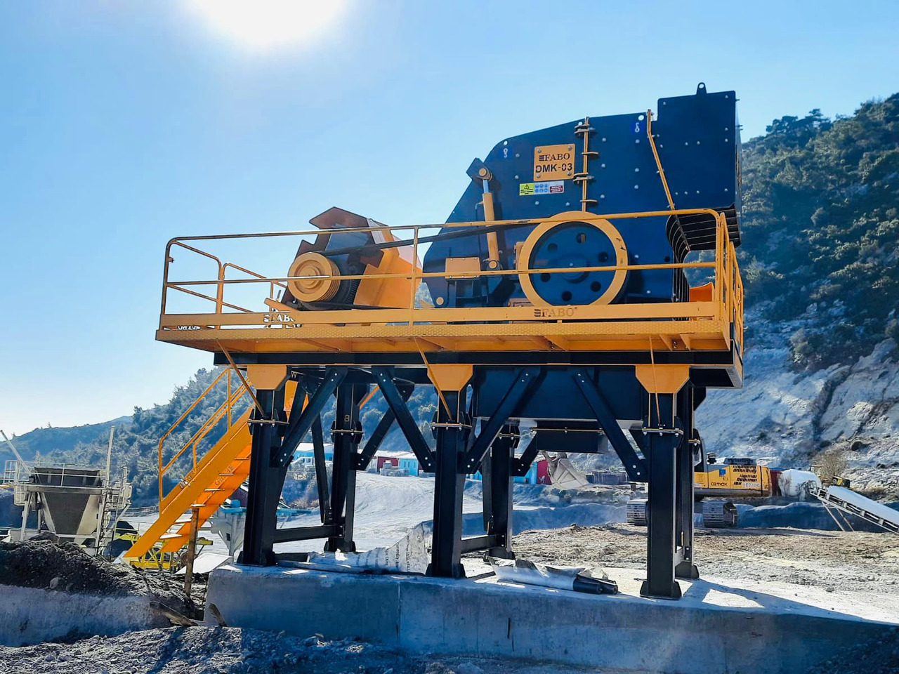 FABO impact crusher - Penghancur dampak: gambar 1 FABO impact crusher - Penghancur dampak: gambar 1