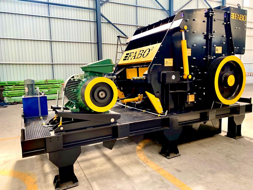 FABO impact crusher - Penghancur dampak: gambar 1 FABO impact crusher - Penghancur dampak: gambar 1