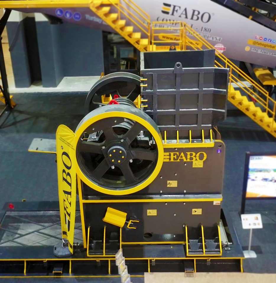 FABO jaw crusher - Penghancur rahang: gambar 4 FABO jaw crusher - Penghancur rahang: gambar 4