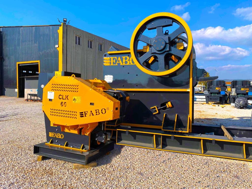 FABO jaw crusher - Penghancur rahang: gambar 1 FABO jaw crusher - Penghancur rahang: gambar 1