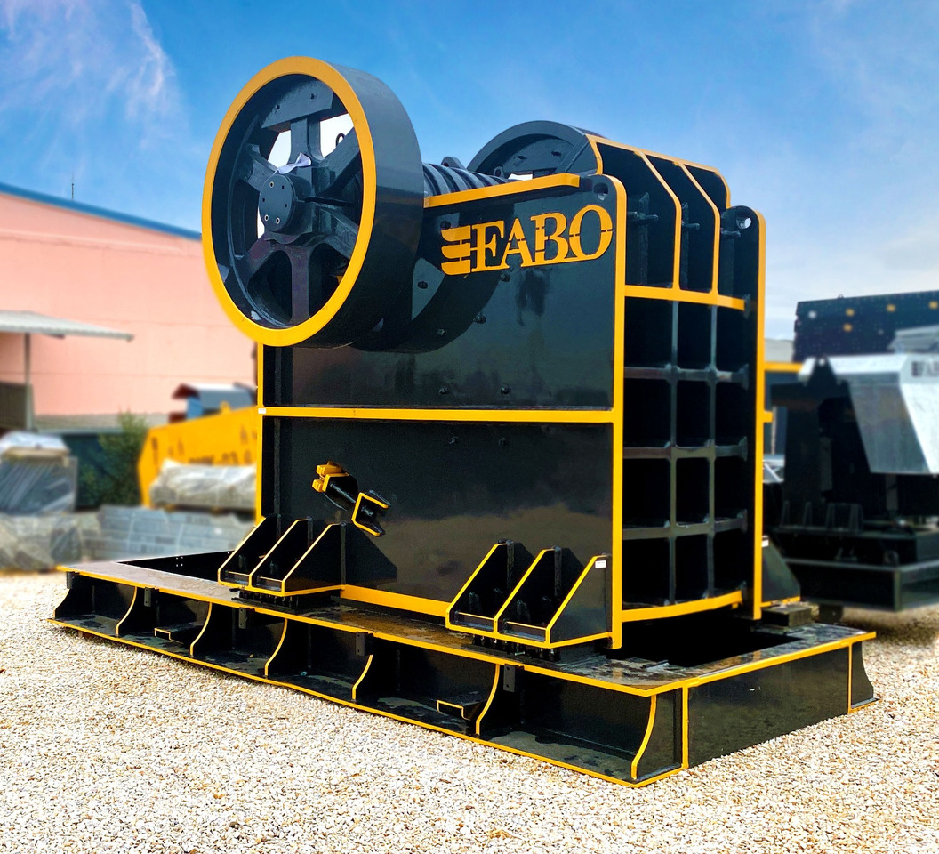FABO jaw crusher - Penghancur rahang: gambar 4 FABO jaw crusher - Penghancur rahang: gambar 4