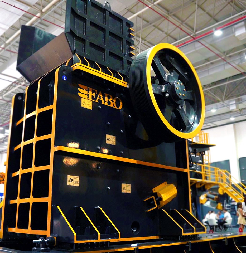 FABO jaw crusher - Penghancur rahang: gambar 5 FABO jaw crusher - Penghancur rahang: gambar 5