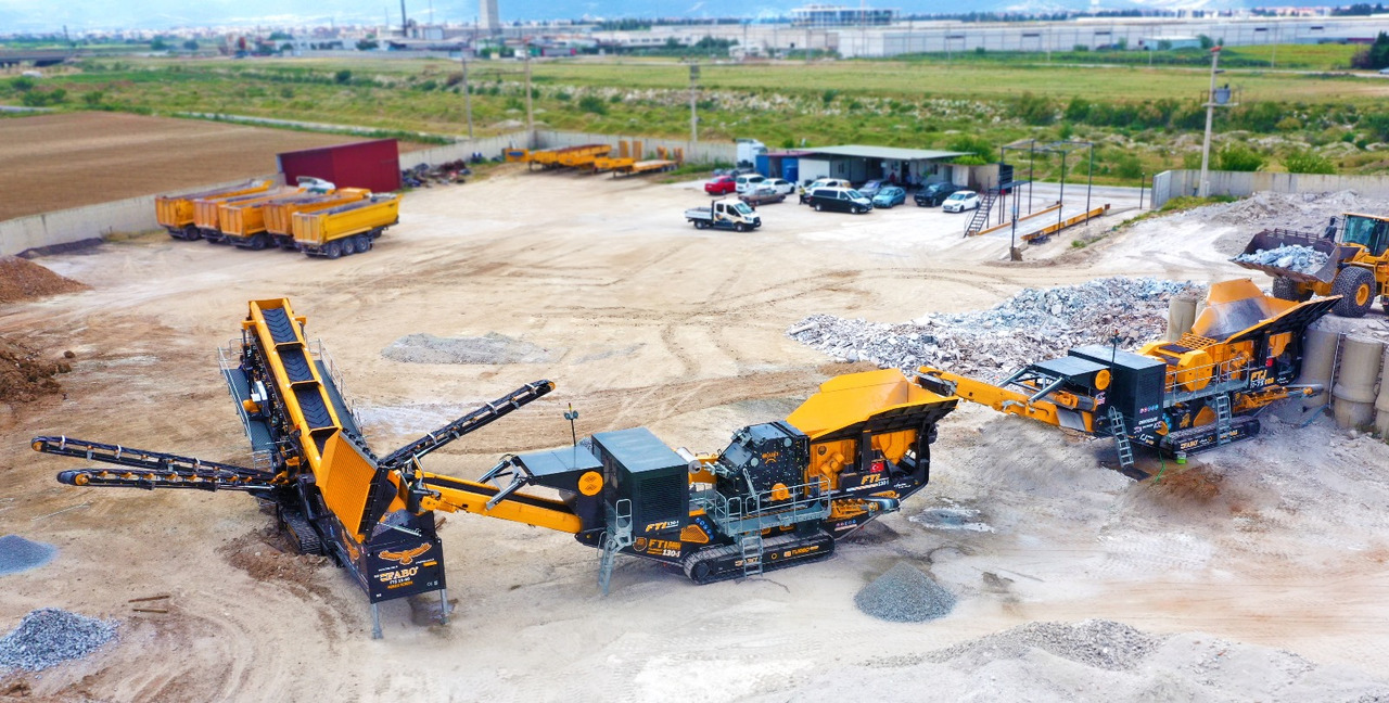 Mesin pertambangan baru FABO mining machinery - crushing plant: gambar 6