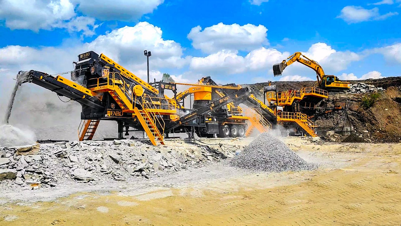 FABO mining machinery - crushing plant - Mesin pertambangan: gambar 1 FABO mining machinery - crushing plant - Mesin pertambangan: gambar 1