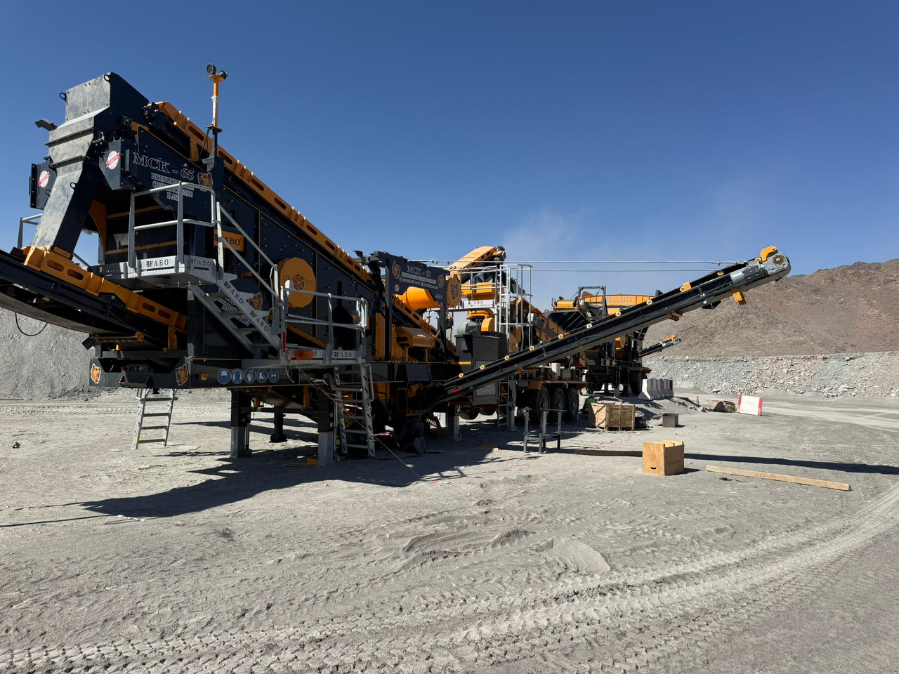 FABO mining machinery - crushing plant - Mesin pertambangan: gambar 5 FABO mining machinery - crushing plant - Mesin pertambangan: gambar 5