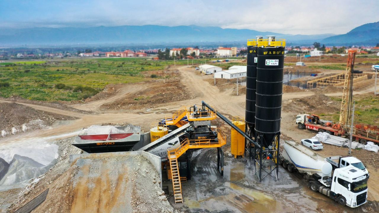 FABO mobile concrete batching plant - Pabrik beton: gambar 5 FABO mobile concrete batching plant - Pabrik beton: gambar 5