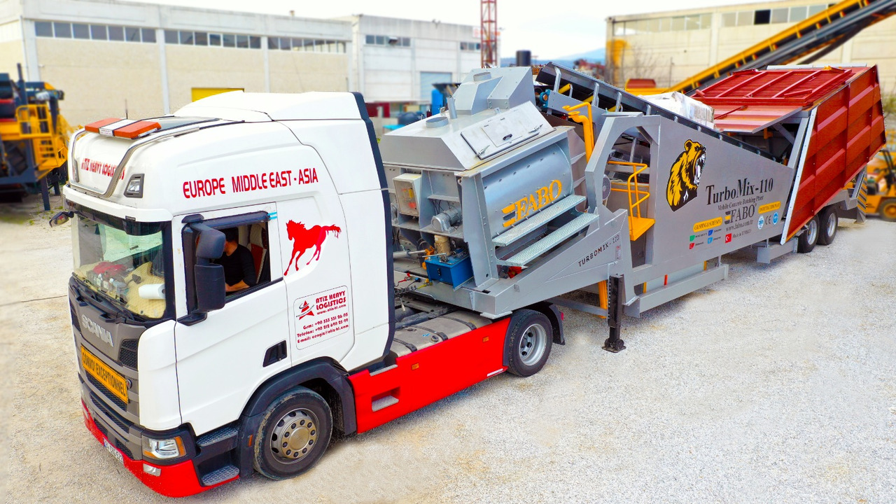 FABO mobile concrete batching plant - Pabrik beton: gambar 4 FABO mobile concrete batching plant - Pabrik beton: gambar 4