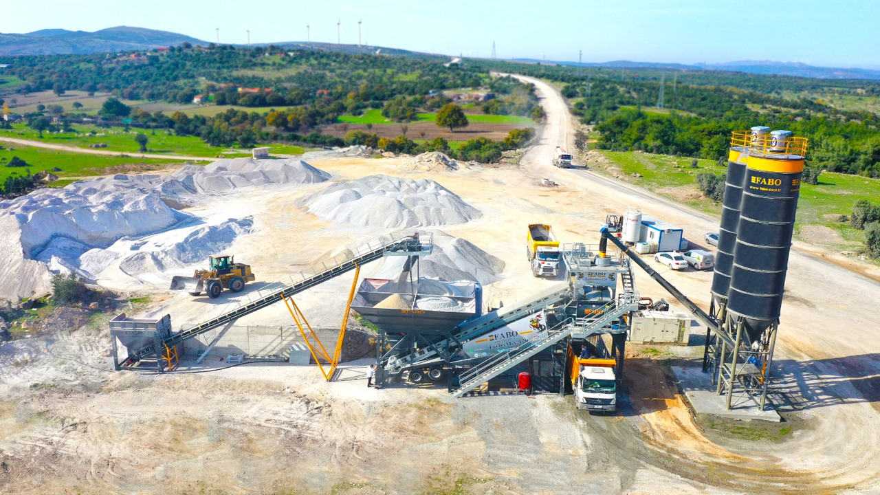 FABO mobile concrete batching plant - Pabrik beton: gambar 4 FABO mobile concrete batching plant - Pabrik beton: gambar 4