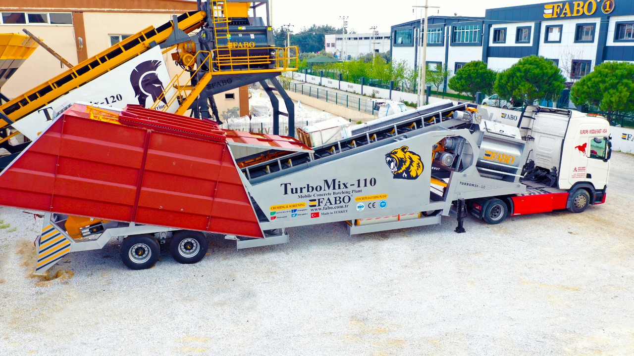 FABO mobile concrete batching plant - Pabrik beton: gambar 3 FABO mobile concrete batching plant - Pabrik beton: gambar 3