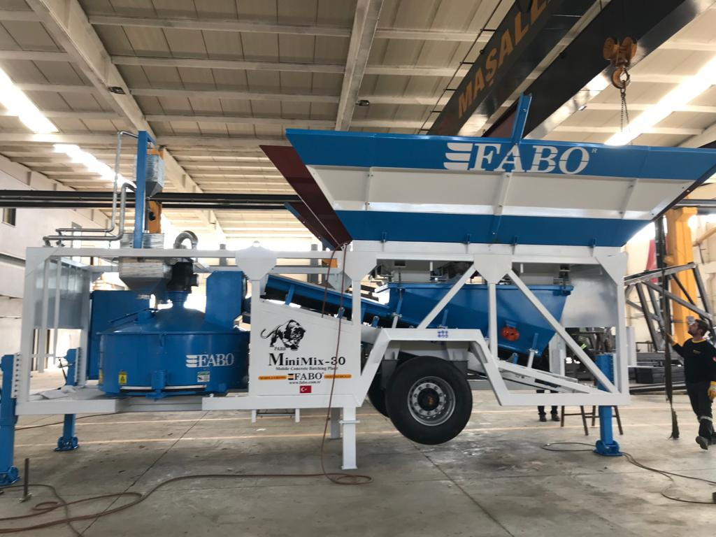 FABO mobile concrete batching plant - Pabrik beton: gambar 4 FABO mobile concrete batching plant - Pabrik beton: gambar 4