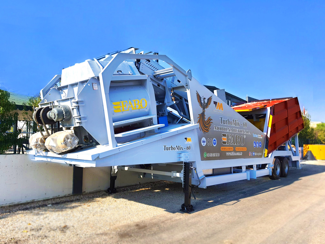 FABO mobile concrete batching plant - Pabrik beton: gambar 5 FABO mobile concrete batching plant - Pabrik beton: gambar 5