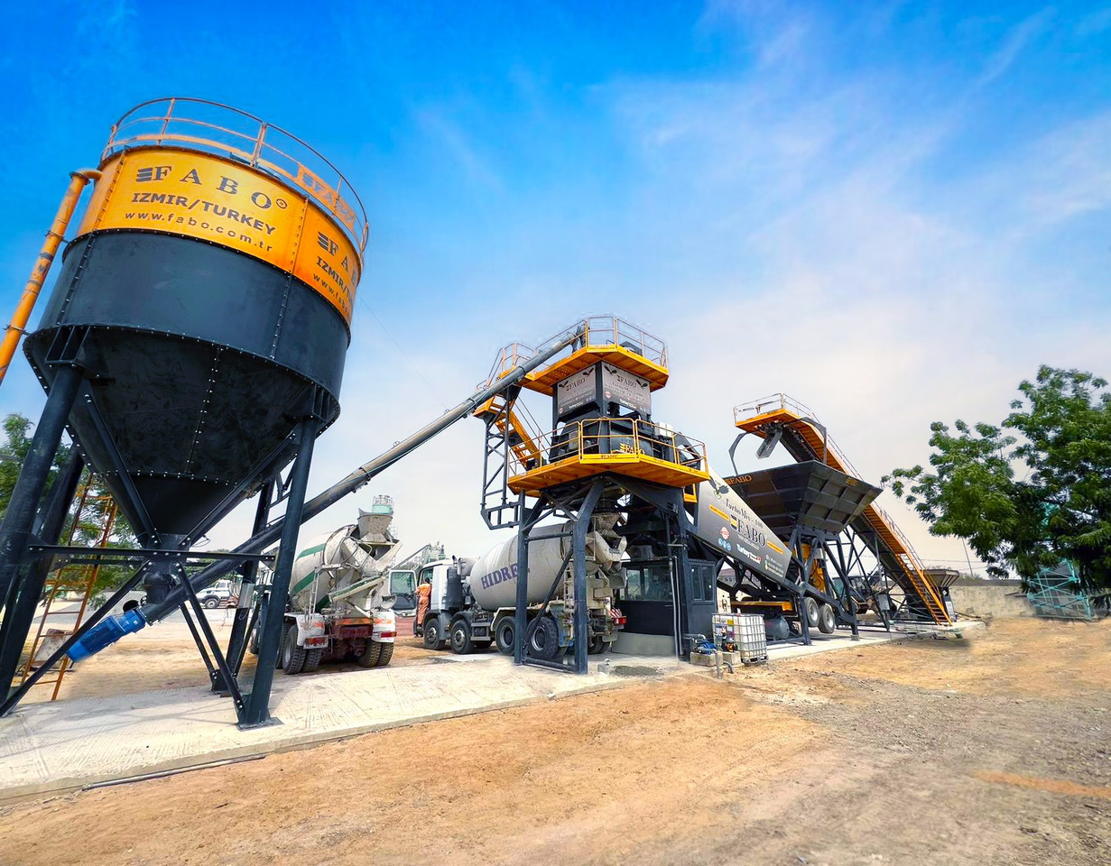 FABO mobile concrete batching plant - Pabrik beton: gambar 3 FABO mobile concrete batching plant - Pabrik beton: gambar 3
