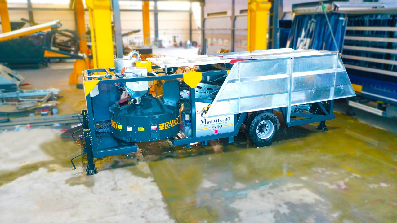 FABO mobile concrete batching plant - Pabrik beton: gambar 4 FABO mobile concrete batching plant - Pabrik beton: gambar 4