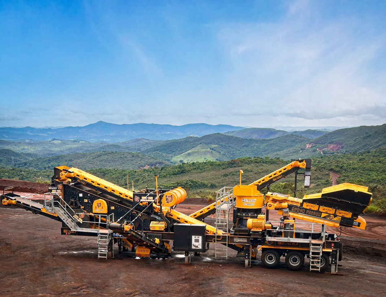 FABO mobile cone crusher - Penghancur kerucut: gambar 1 FABO mobile cone crusher - Penghancur kerucut: gambar 1