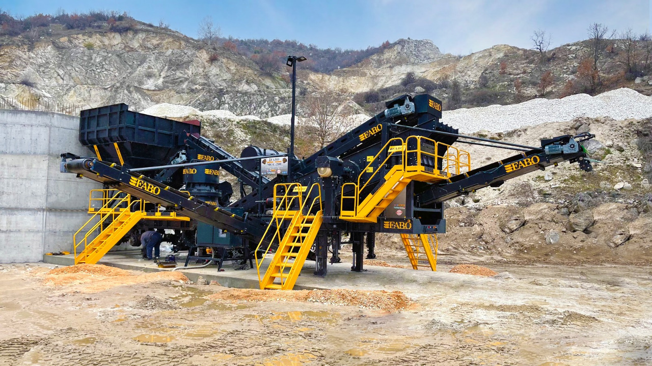FABO mobile cone crusher - Penghancur kerucut: gambar 1 FABO mobile cone crusher - Penghancur kerucut: gambar 1