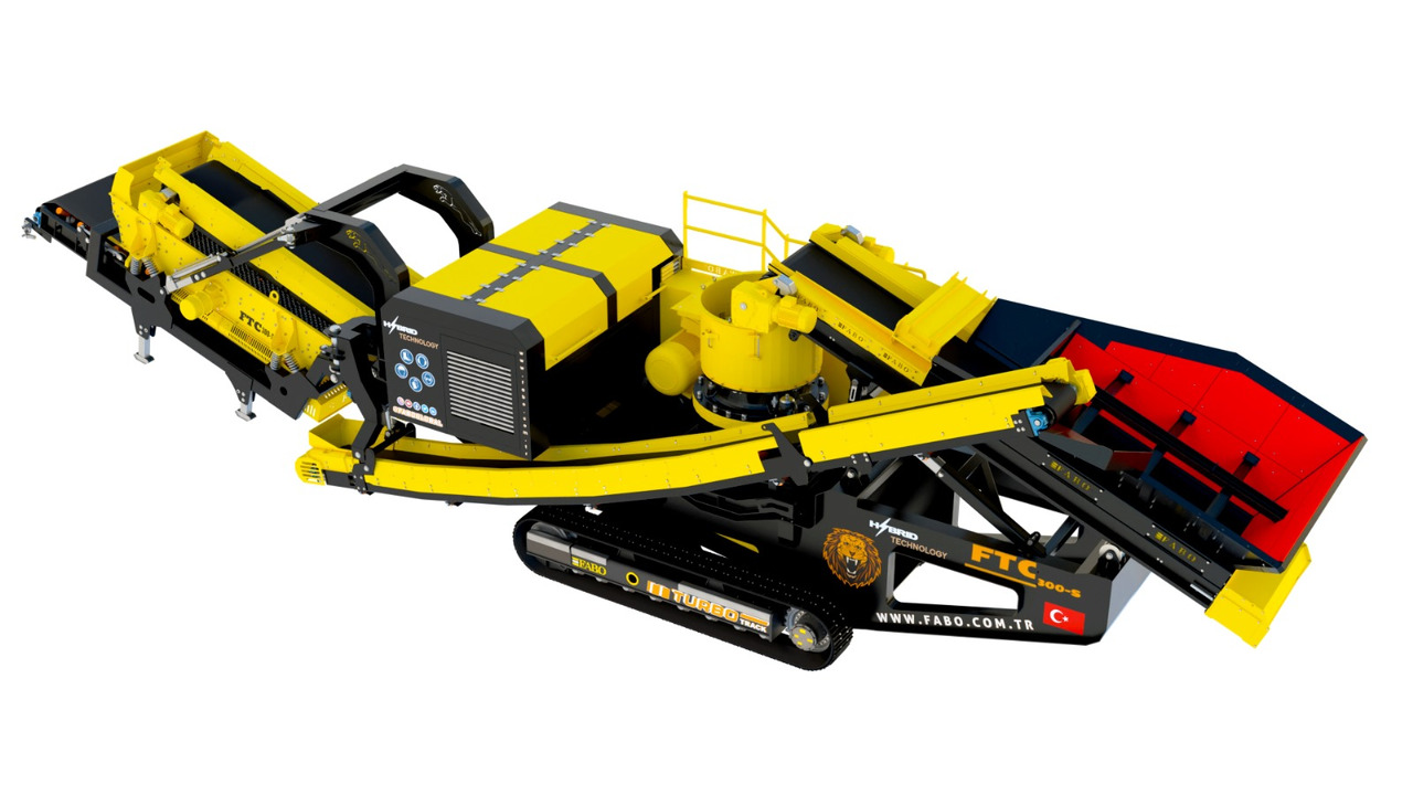 FABO mobile cone crusher - Penghancur kerucut: gambar 5 FABO mobile cone crusher - Penghancur kerucut: gambar 5