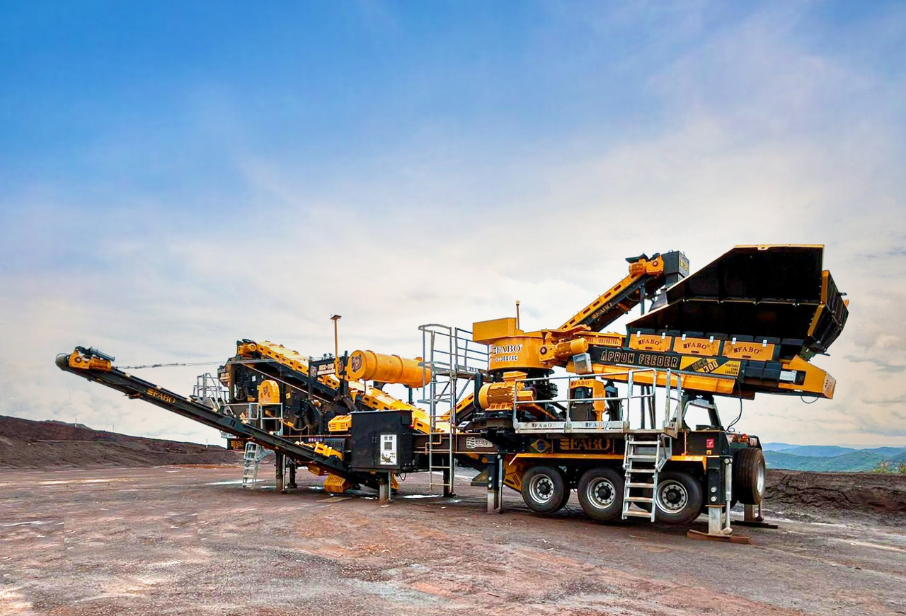 FABO mobile cone crusher - Penghancur kerucut: gambar 2 FABO mobile cone crusher - Penghancur kerucut: gambar 2