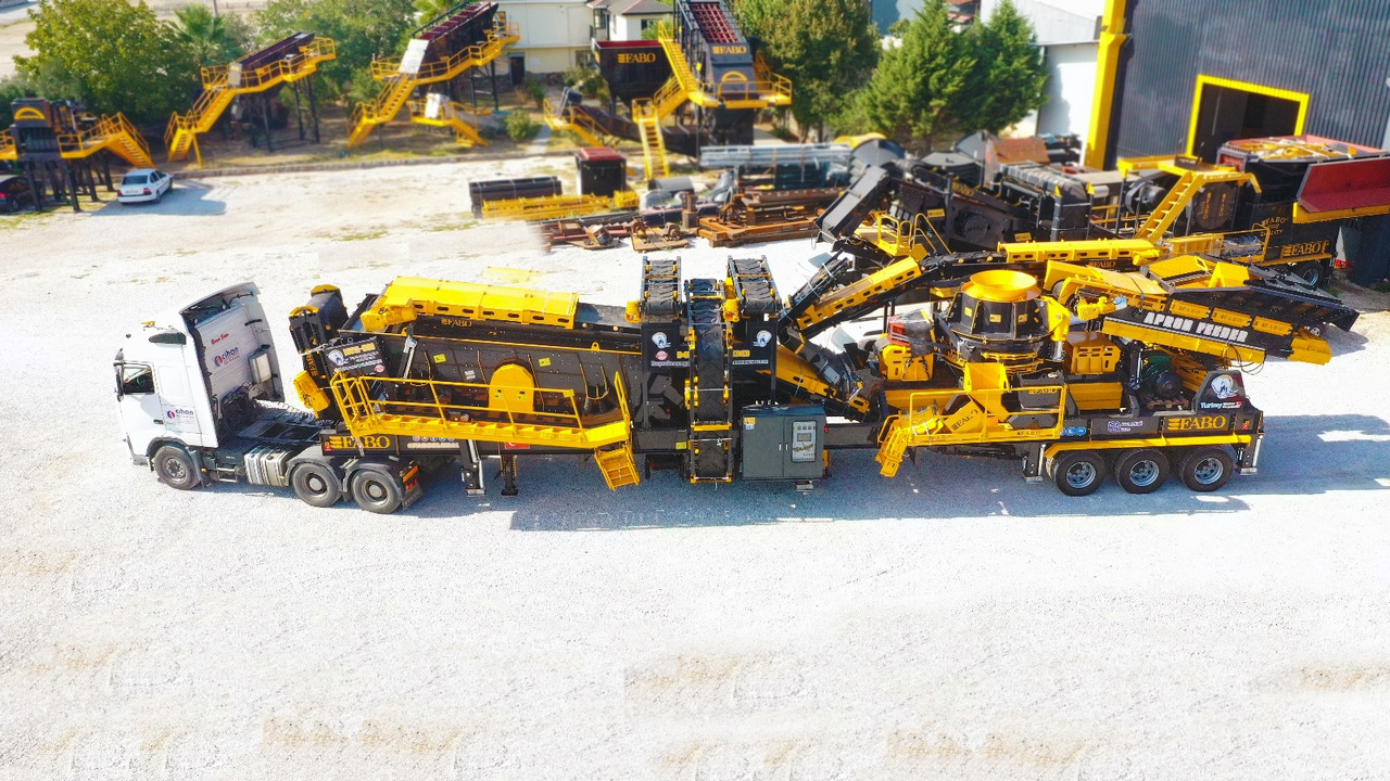Penghancur dampak baru FABO mobile impact crusher: gambar 6