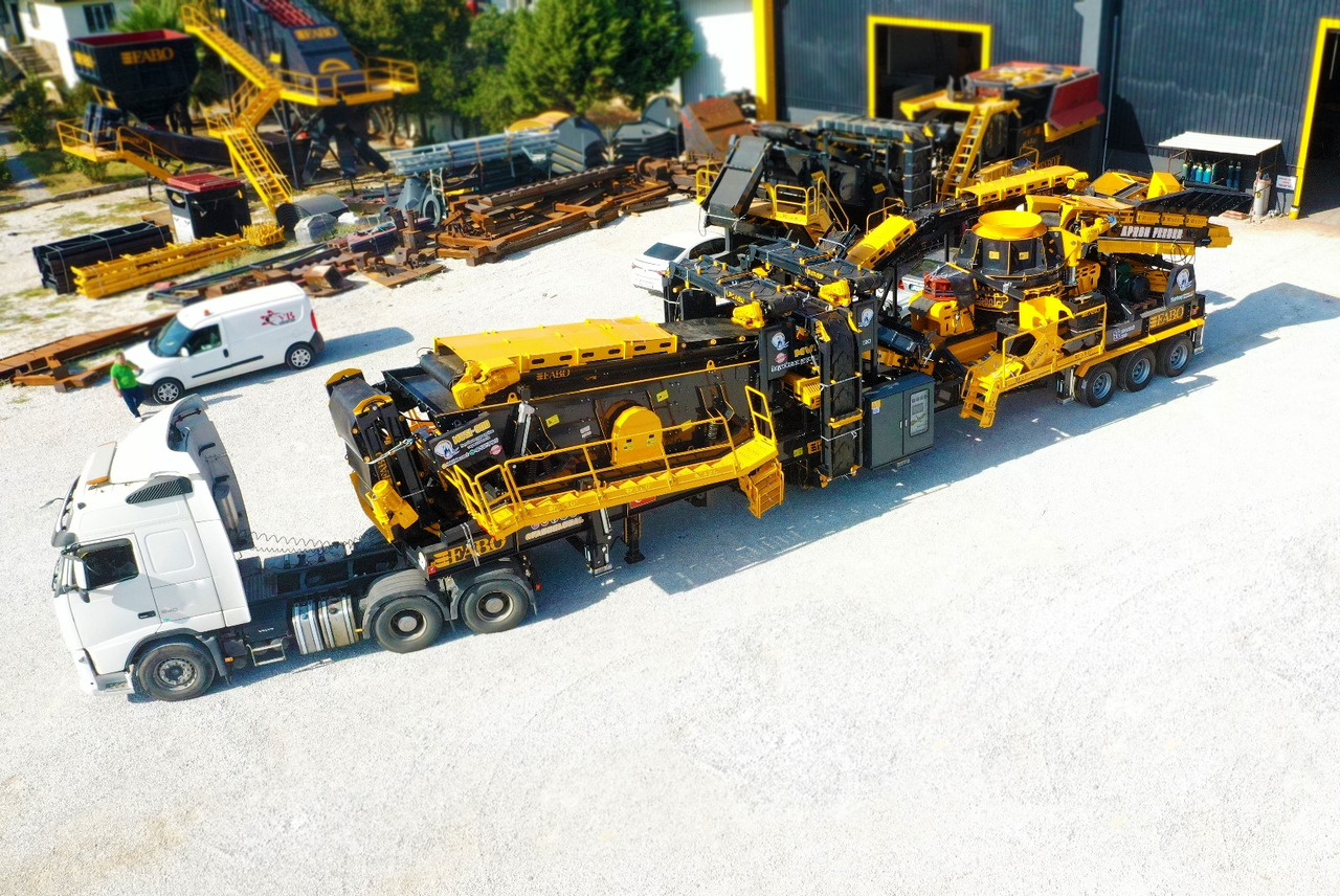 Penghancur dampak baru FABO mobile impact crusher: gambar 5