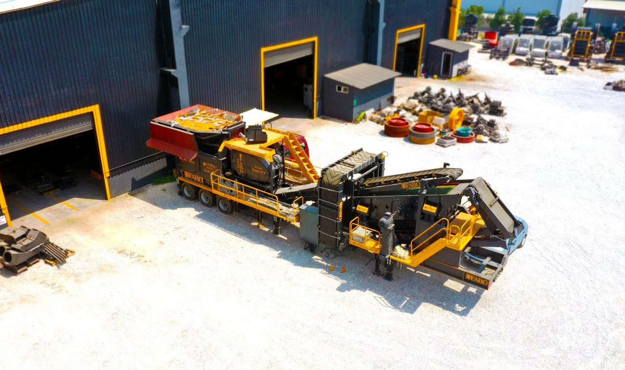 FABO mobile jaw crusher - Penghancur rahang: gambar 1 FABO mobile jaw crusher - Penghancur rahang: gambar 1
