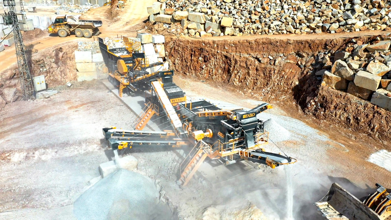 FABO mobile jaw crusher - Penghancur rahang: gambar 4 FABO mobile jaw crusher - Penghancur rahang: gambar 4