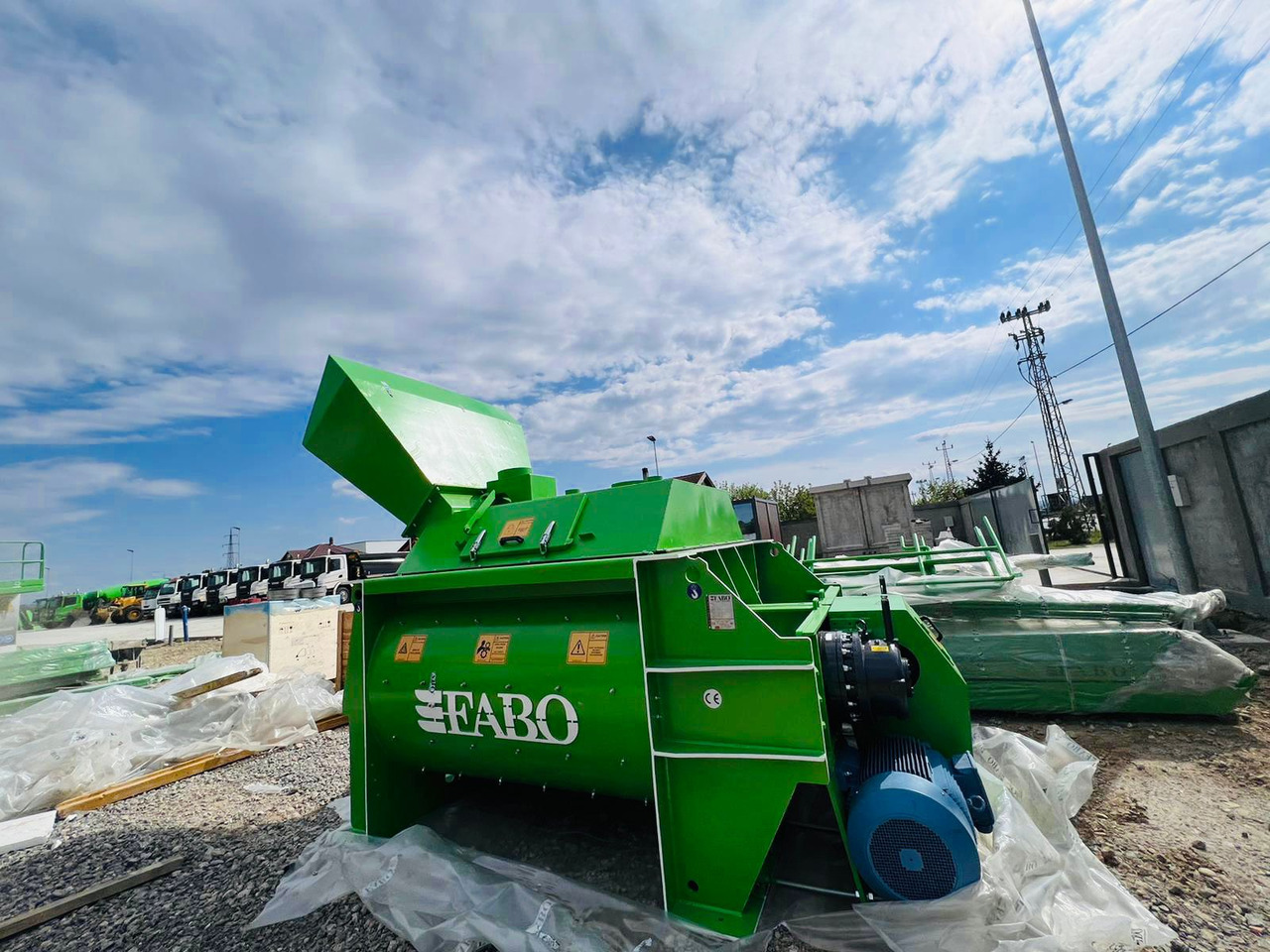 FABO twin shaft mixer - Pengaduk semen: gambar 3 FABO twin shaft mixer - Pengaduk semen: gambar 3