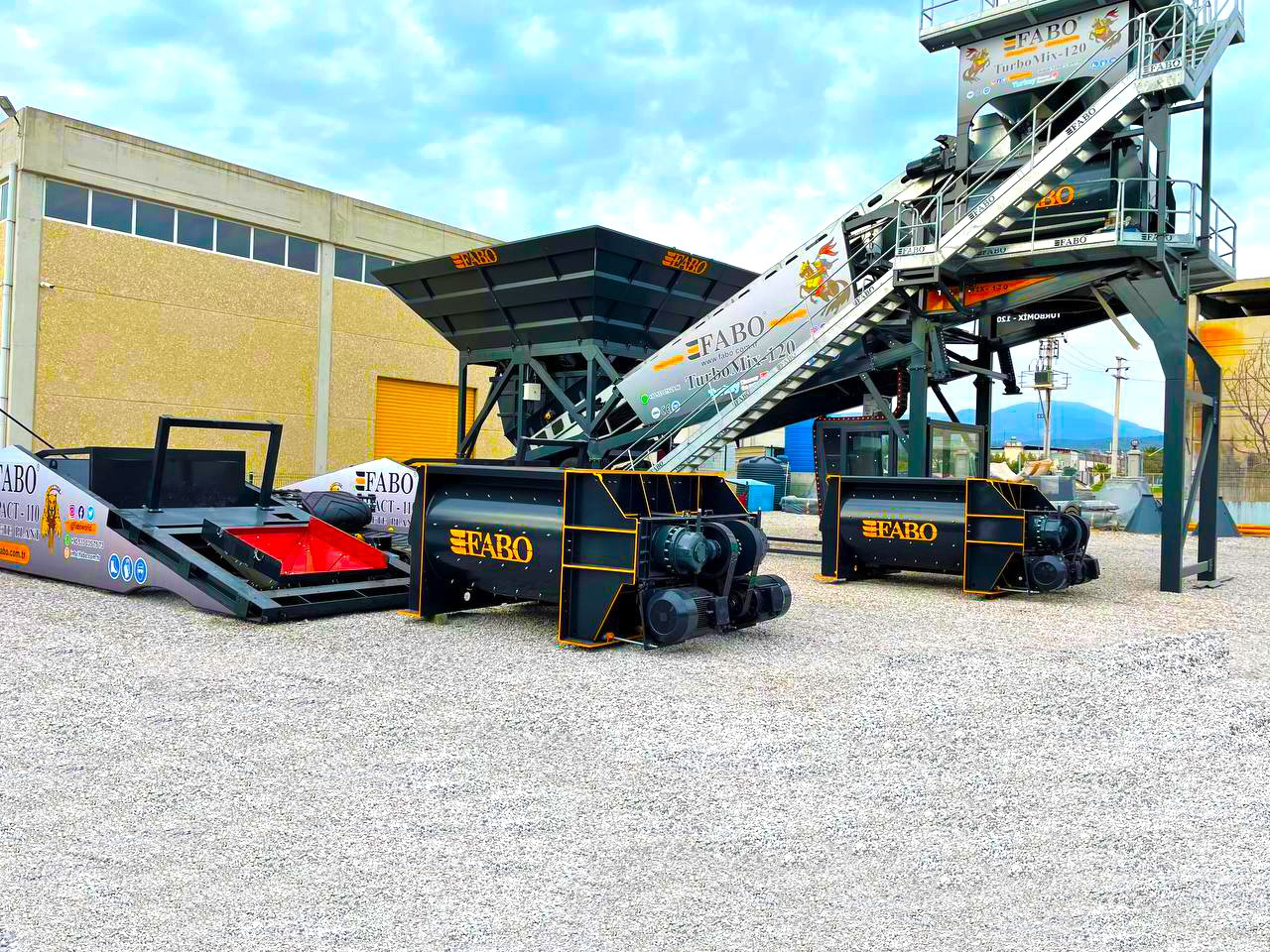 FABO twin shaft mixer - Pengaduk semen: gambar 5 FABO twin shaft mixer - Pengaduk semen: gambar 5