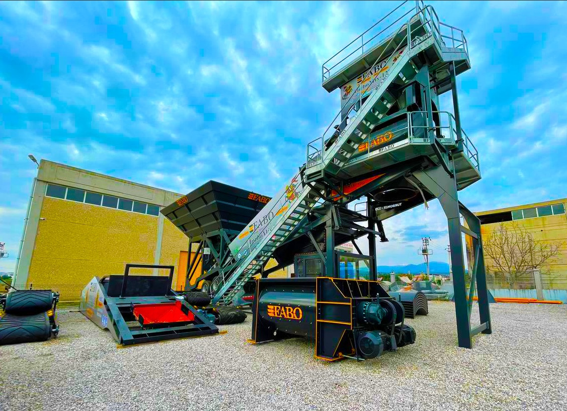 FABO twin shaft mixer - Pengaduk semen: gambar 2 FABO twin shaft mixer - Pengaduk semen: gambar 2