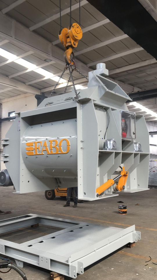 FABO twin shaft mixer - Pengaduk semen: gambar 4 FABO twin shaft mixer - Pengaduk semen: gambar 4