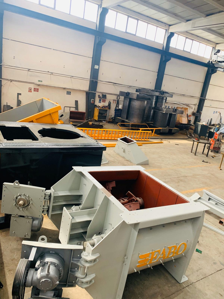 FABO twin shaft mixer - Pengaduk semen: gambar 3 FABO twin shaft mixer - Pengaduk semen: gambar 3