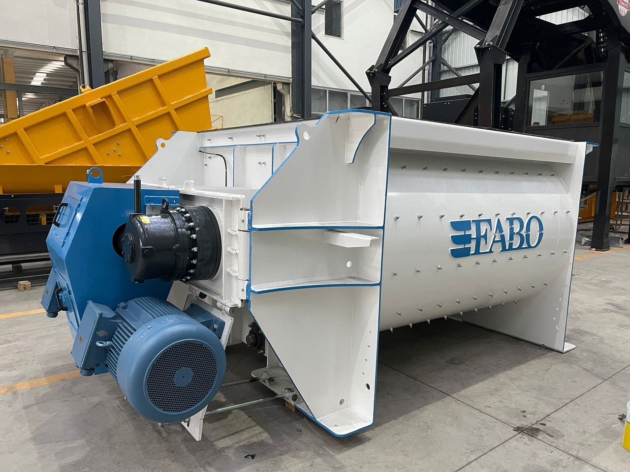 FABO twin shaft mixer - Pengaduk semen: gambar 1 FABO twin shaft mixer - Pengaduk semen: gambar 1