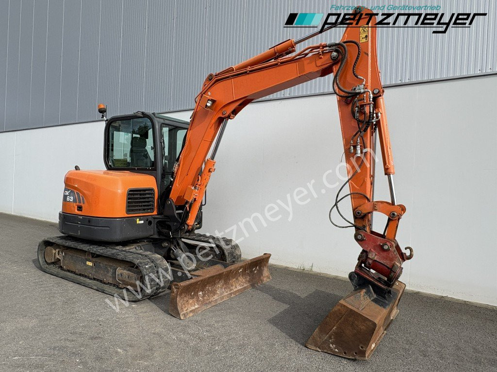 Doosan Kettenbagger DX 63-3 PowerTilt 070 , MS 03, mehrfach vorhanden - Ekskavator mini: gambar 2 Doosan Kettenbagger DX 63-3 PowerTilt 070 , MS 03, mehrfach vorhanden - Ekskavator mini: gambar 2