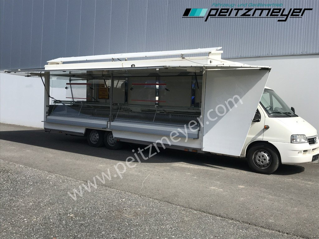 IVECO FIAT (I) Ducato Verkaufswagen 6,5 m - Motor neu vor 21 TKM + Kühltheke, Fritteuse - Truk penjual: gambar 2 IVECO FIAT (I) Ducato Verkaufswagen 6,5 m - Motor neu vor 21 TKM + Kühltheke, Fritteuse - Truk penjual: gambar 2