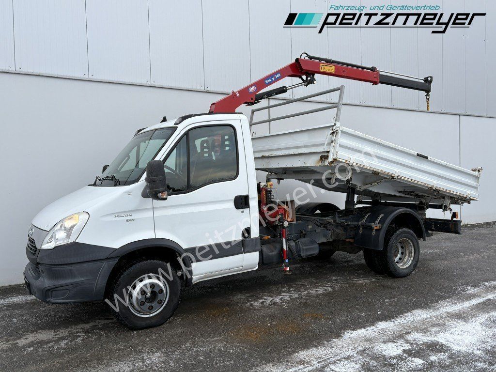 Iveco Daily 70C17 Meiller + HMF 340 K1 Kran - Van jungkit: gambar 1 Iveco Daily 70C17 Meiller + HMF 340 K1 Kran - Van jungkit: gambar 1