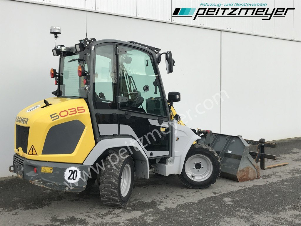 KRAMER RADLADER 5035 / 358 Schaufel+Palettengabel - Wheel loader: gambar 4 KRAMER RADLADER 5035 / 358 Schaufel+Palettengabel - Wheel loader: gambar 4