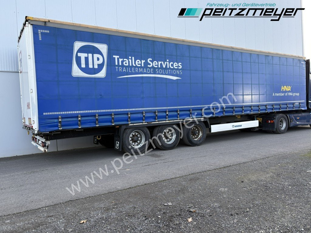 KRONE SD Schiebeplane, Trommelbremse KM Stand: 238.370 km - Semi-trailer dengan terpal samping: gambar 1 KRONE SD Schiebeplane, Trommelbremse KM Stand: 238.370 km - Semi-trailer dengan terpal samping: gambar 1