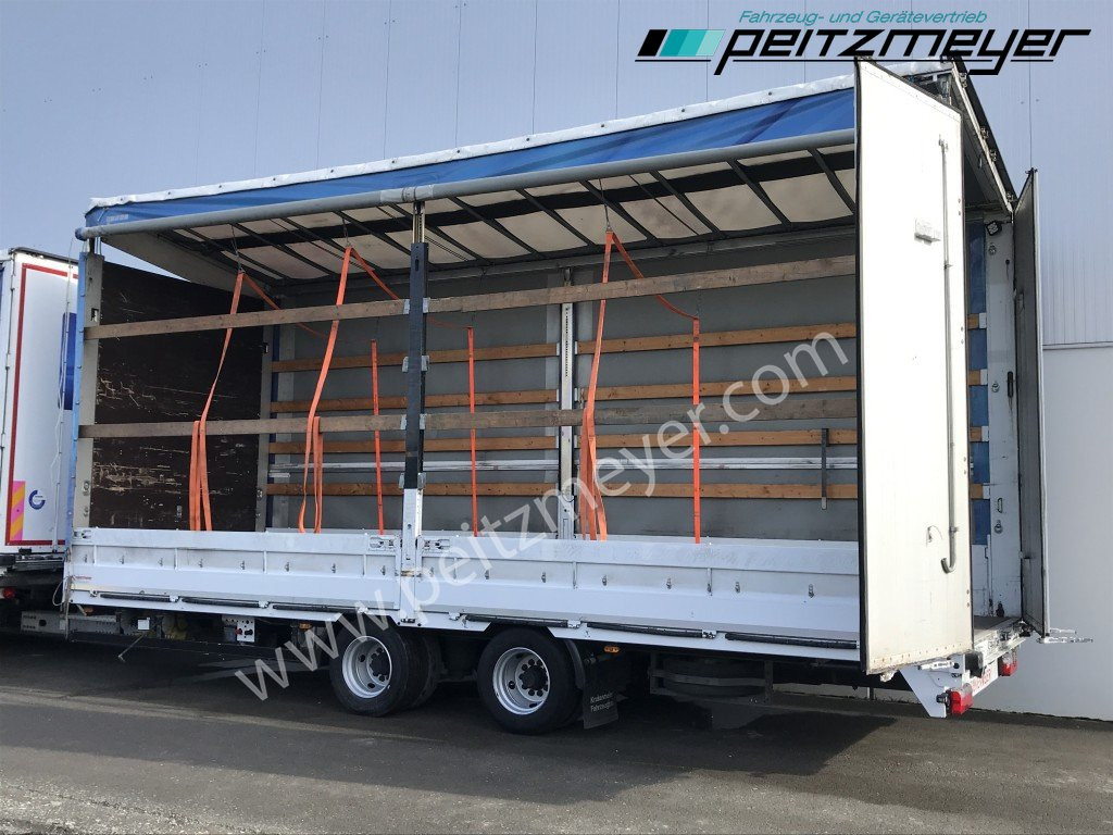 KRUKENMEIER Jumboanhänger TLPS 16,4, Hubdach, Edscha, verzinkt RSAB - Trailer flatbed: gambar 2 KRUKENMEIER Jumboanhänger TLPS 16,4, Hubdach, Edscha, verzinkt RSAB - Trailer flatbed: gambar 2