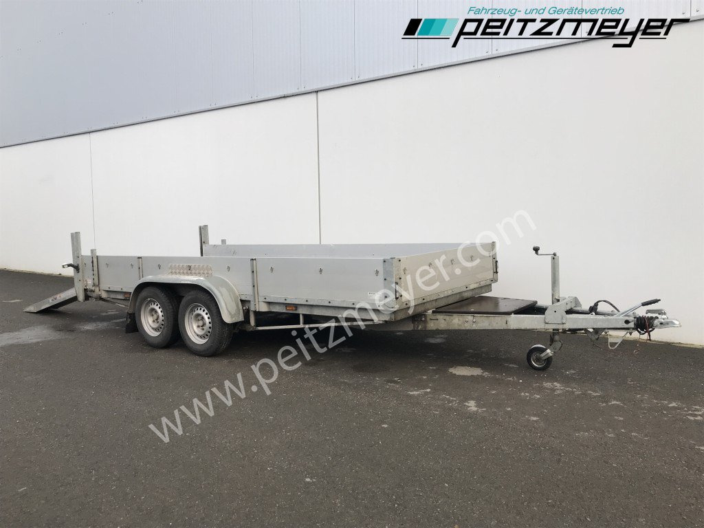 KRUKENMEIER Tandemanhänger 3,5 t Tieflader m. Rampen, 100 km/h verzinkt - Trailer untuk mesin konstruksi: gambar 3 KRUKENMEIER Tandemanhänger 3,5 t Tieflader m. Rampen, 100 km/h verzinkt - Trailer untuk mesin konstruksi: gambar 3