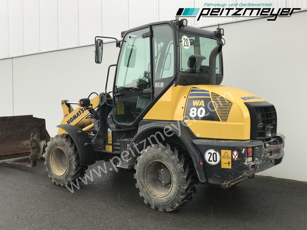 Komatsu RADLADER WA 80-6 Palettengabel und Standardschaufel - Wheel loader: gambar 4 Komatsu RADLADER WA 80-6 Palettengabel und Standardschaufel - Wheel loader: gambar 4