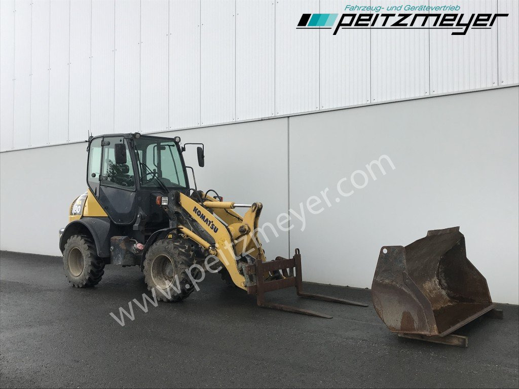 Komatsu RADLADER WA 80-6 Palettengabel und Standardschaufel - Wheel loader: gambar 2 Komatsu RADLADER WA 80-6 Palettengabel und Standardschaufel - Wheel loader: gambar 2