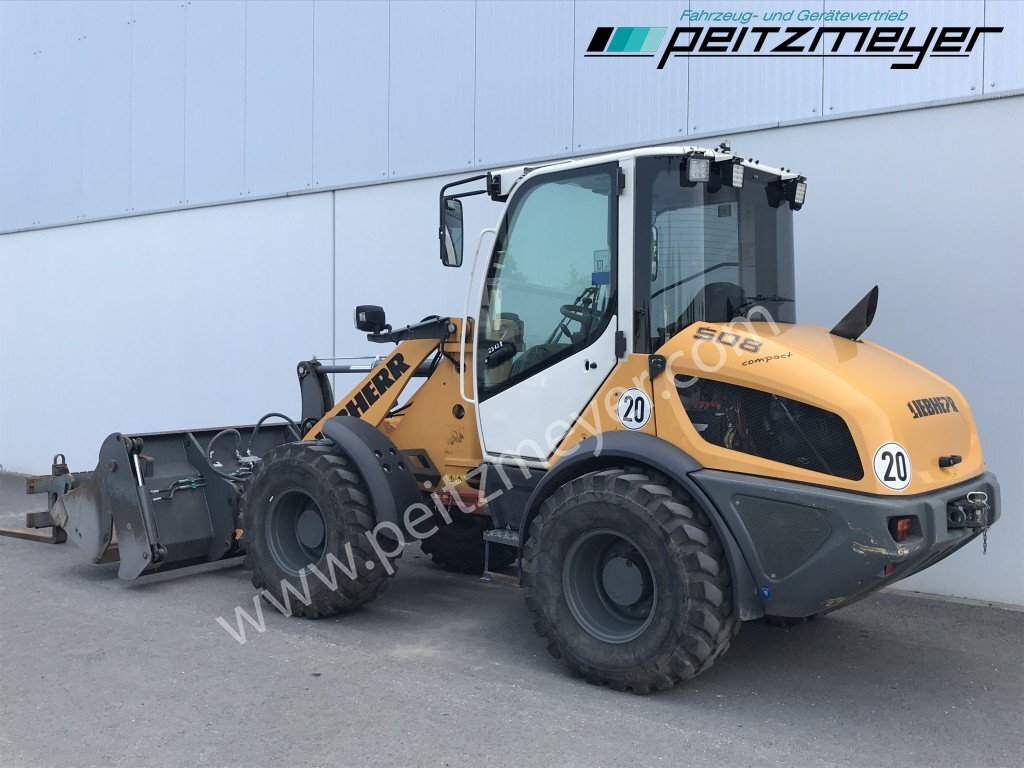 LIEBHERR Radlader L 508 C 4in1 Schaufel + Palettengabel - Wheel loader: gambar 4 LIEBHERR Radlader L 508 C 4in1 Schaufel + Palettengabel - Wheel loader: gambar 4