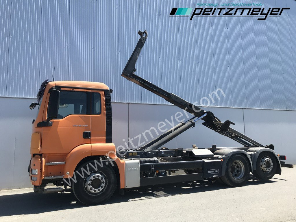 Hook lift MAN TGS 26.440 BL6x2 Meiller RK 2070 mit Lenkachse: gambar 8