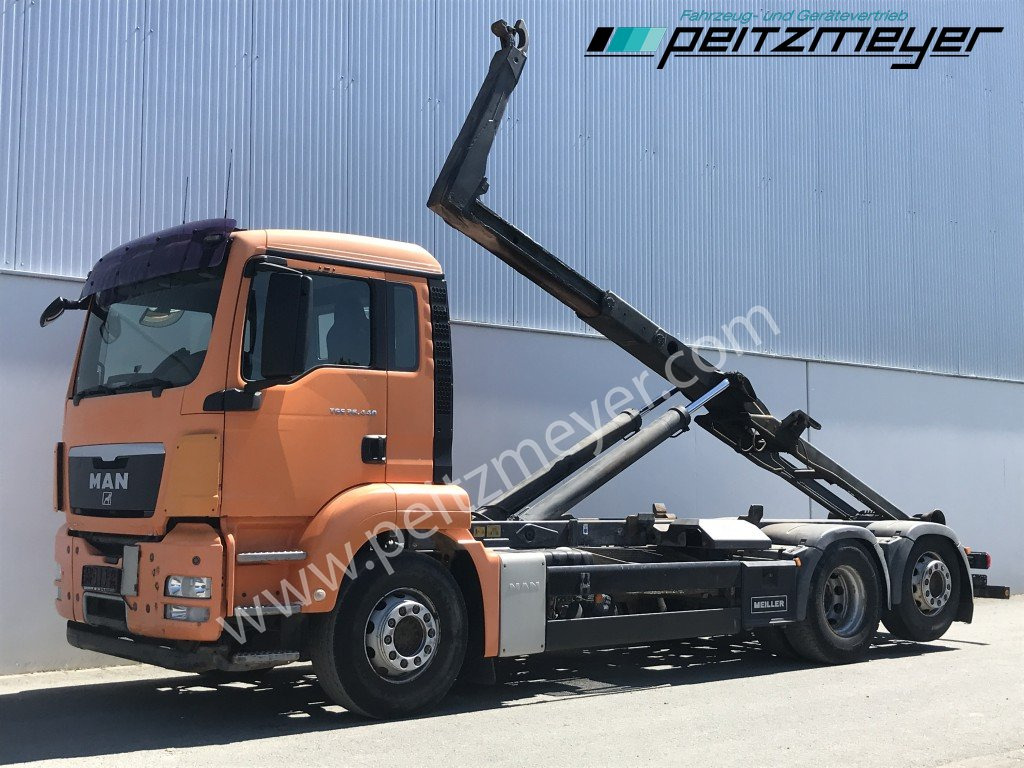 MAN TGS 26.440 BL6x2 Meiller RK 2070 mit Lenkachse - Hook lift: gambar 1 MAN TGS 26.440 BL6x2 Meiller RK 2070 mit Lenkachse - Hook lift: gambar 1