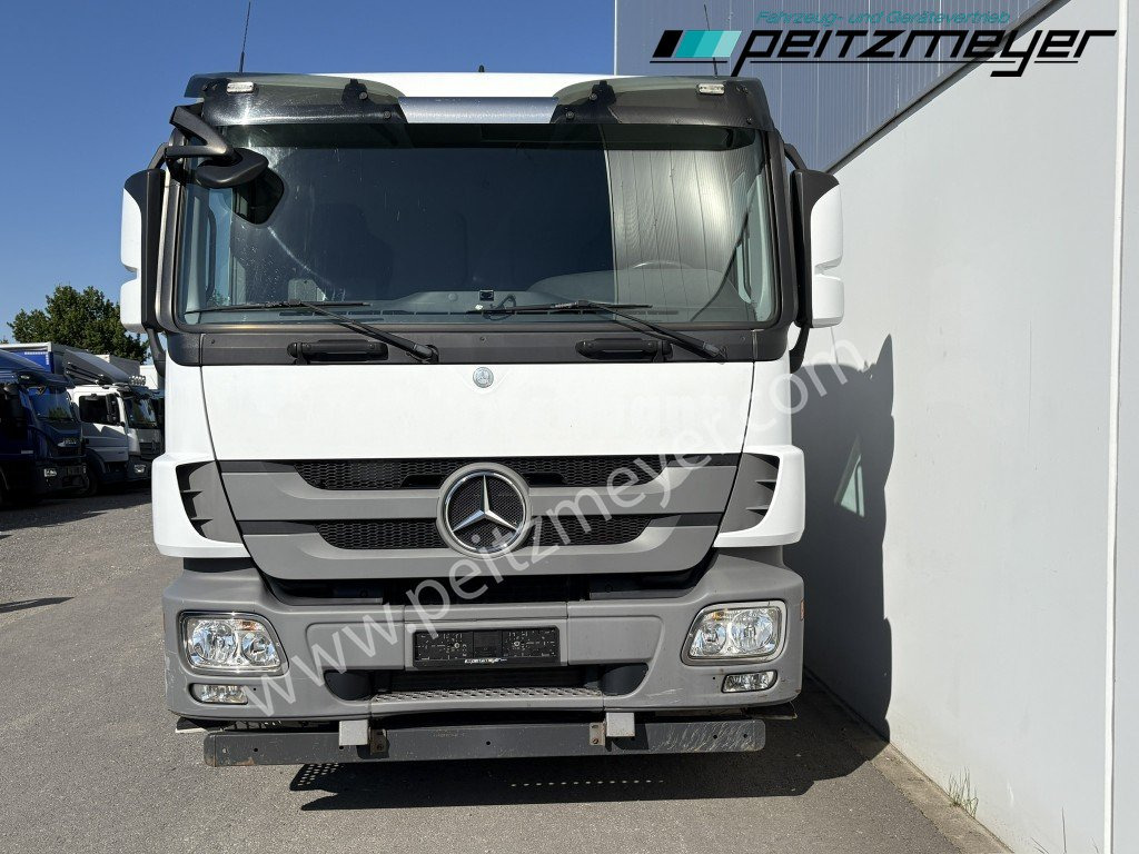 MERCEDES-BENZ Actros 2536 LL Pritsche HMF Heckkran m. Zange Baustoff - Truk flatbed, Truk derek: gambar 5 MERCEDES-BENZ Actros 2536 LL Pritsche HMF Heckkran m. Zange Baustoff - Truk flatbed, Truk derek: gambar 5