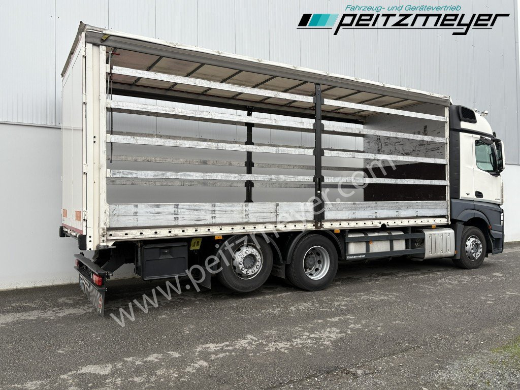 MERCEDES-BENZ Actros 2545 LL Pritsche, Klima, Standklima, PPC, EU 6 MP 4 - Edscha - Truk dengan terpal samping: gambar 4 MERCEDES-BENZ Actros 2545 LL Pritsche, Klima, Standklima, PPC, EU 6 MP 4 - Edscha - Truk dengan terpal samping: gambar 4