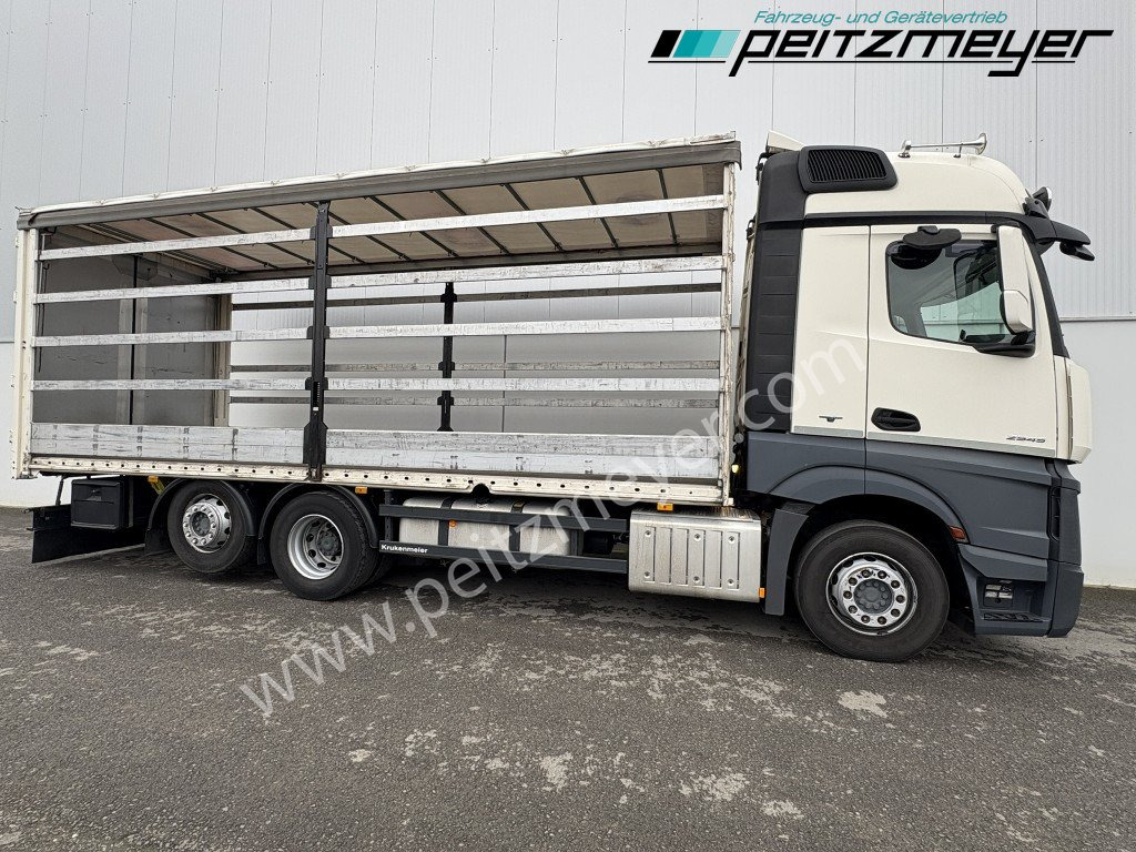 Truk flatbed MERCEDES-BENZ Actros 2545 LL Pritsche, Klima, Standklima, PPC, EU 6 MP 4 - Edscha: gambar 8 Truk flatbed MERCEDES-BENZ Actros 2545 LL Pritsche, Klima, Standklima, PPC, EU 6 MP 4 - Edscha: gambar 8