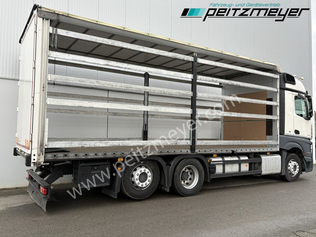 MERCEDES-BENZ Actros 2545 LL Pritsche, Klima, Standklima, PPC, EU 6 MP 4 - Edscha - Truk dengan terpal samping: gambar 3 MERCEDES-BENZ Actros 2545 LL Pritsche, Klima, Standklima, PPC, EU 6 MP 4 - Edscha - Truk dengan terpal samping: gambar 3