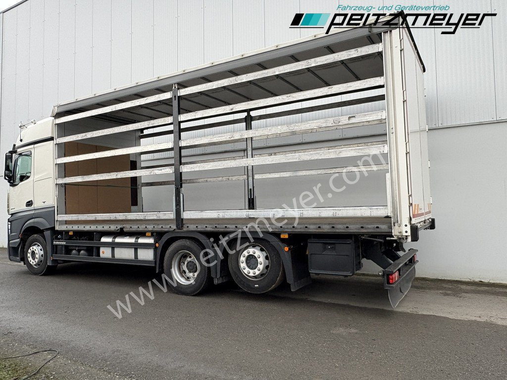 MERCEDES-BENZ Actros 2545 LL Pritsche, Klima, Standklima, PPC, EU 6 MP 4 - Edscha - Truk dengan terpal samping: gambar 4 MERCEDES-BENZ Actros 2545 LL Pritsche, Klima, Standklima, PPC, EU 6 MP 4 - Edscha - Truk dengan terpal samping: gambar 4